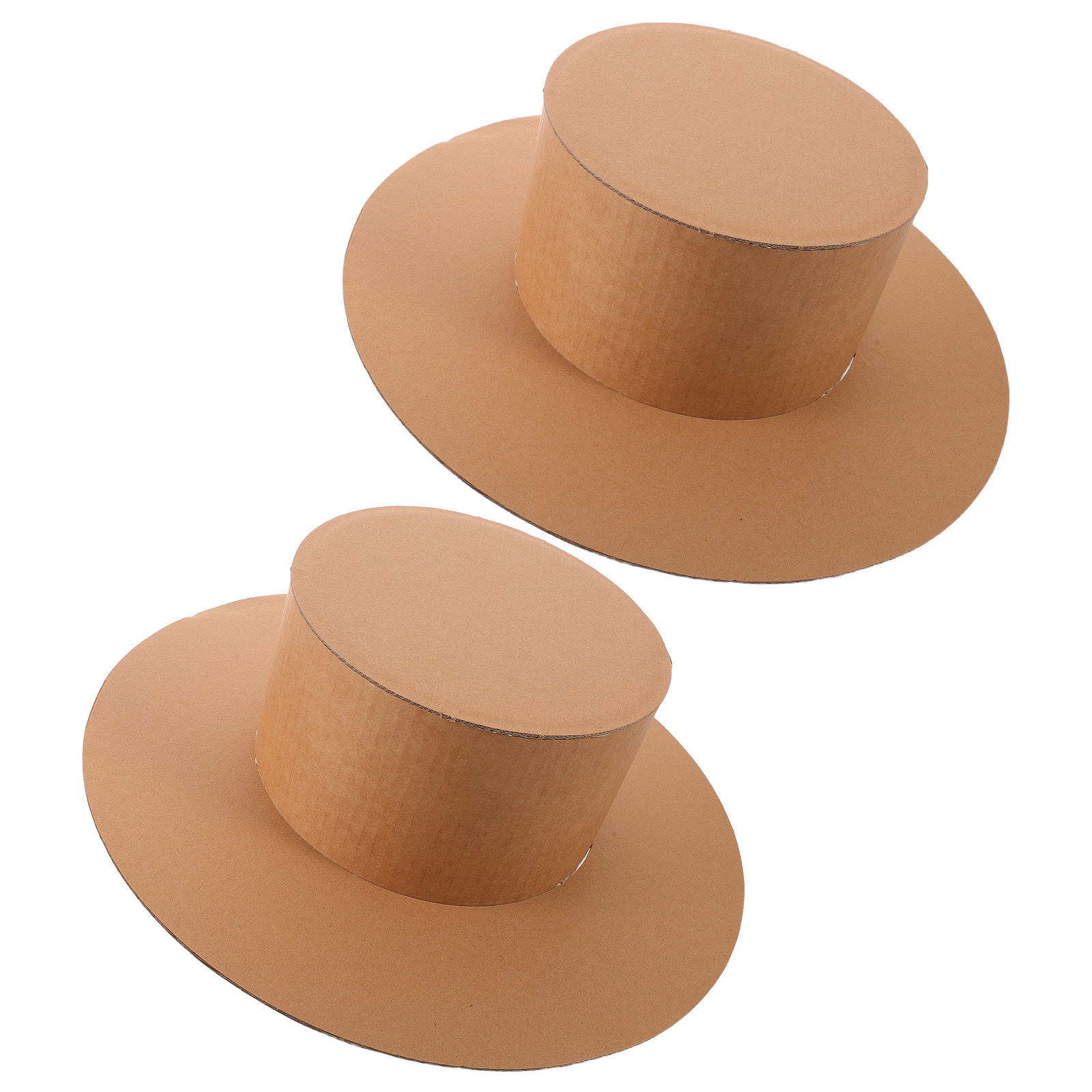 2 buah topi polos untuk proyek - Art Craft Cardboard ulasan dan harga