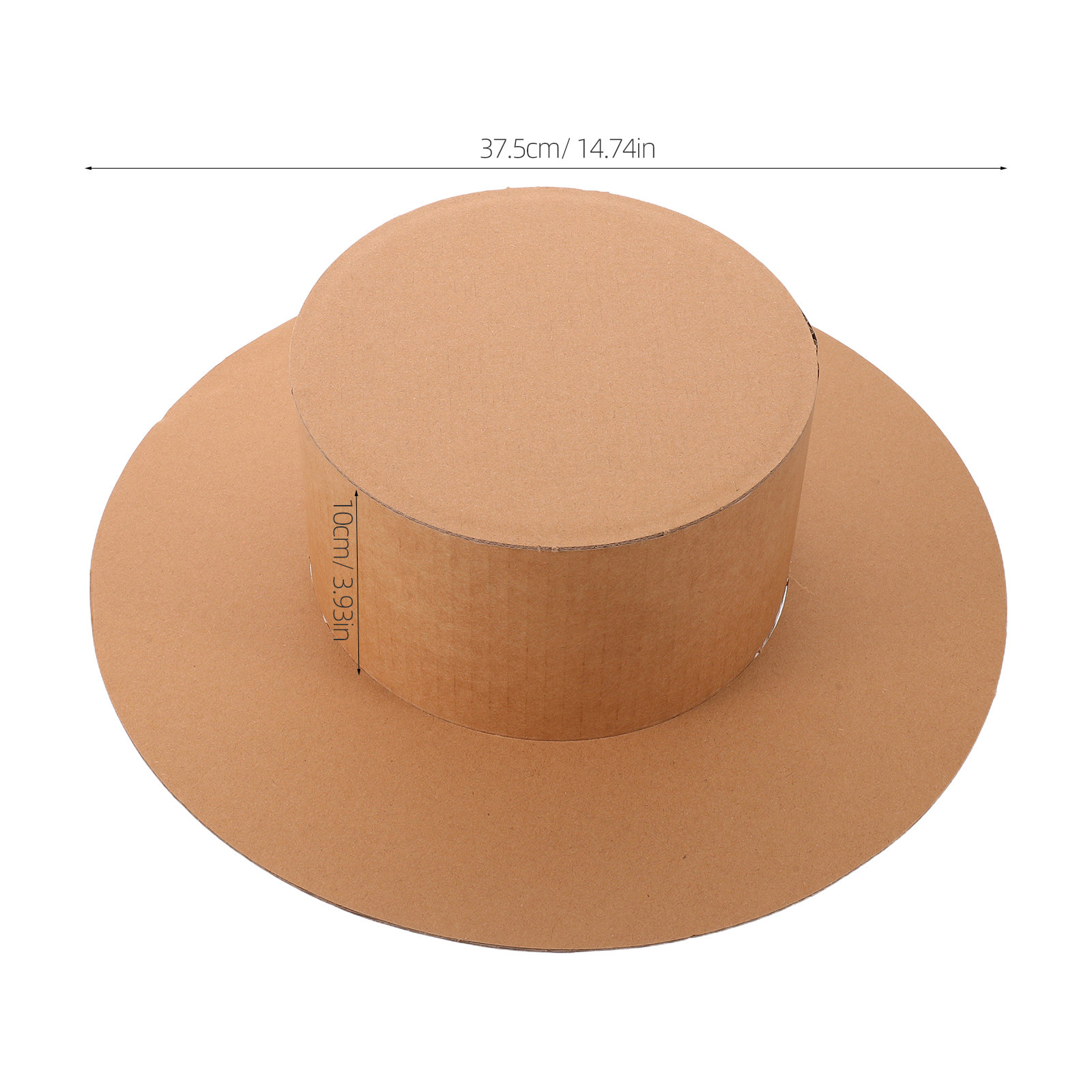 2 buah topi polos untuk proyek - Art Craft Cardboard ulasan dan harga