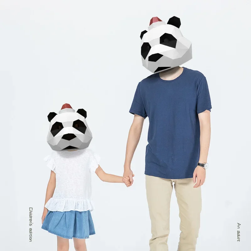 Model Kertas Topeng Panda Nata - Art Craft Cardboard ulasan dan harga