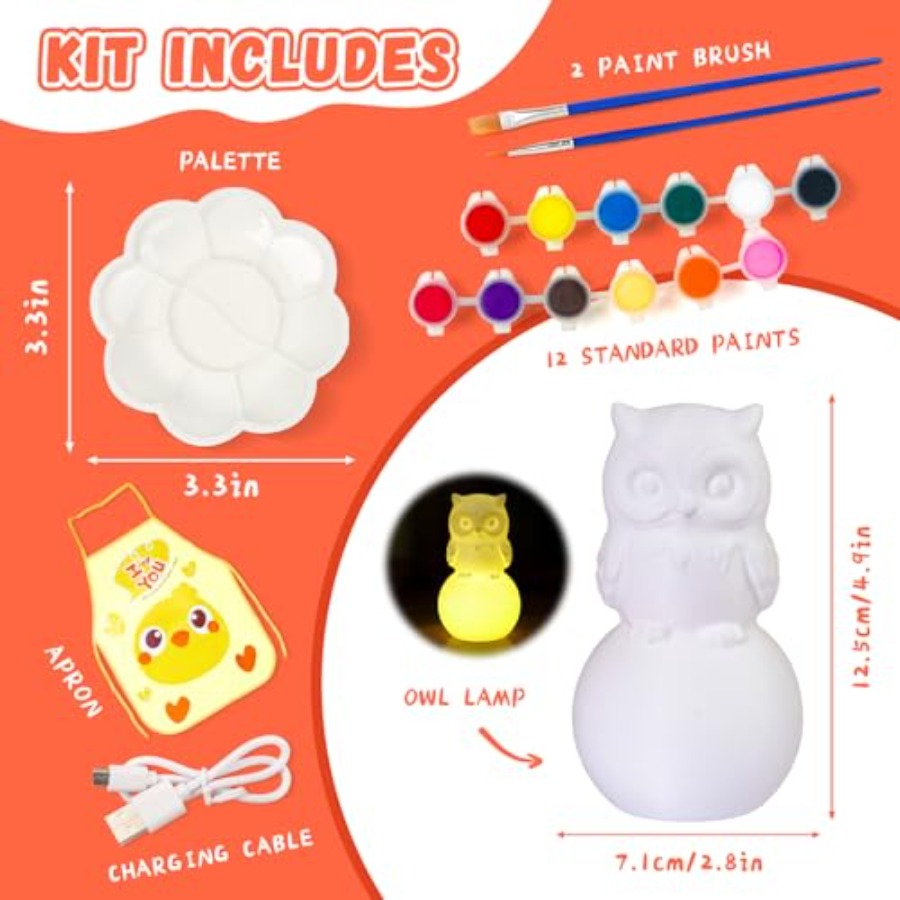 Kit Lukis Lampu Sendiri, Seni  - Art Craft Kit ulasan dan harga