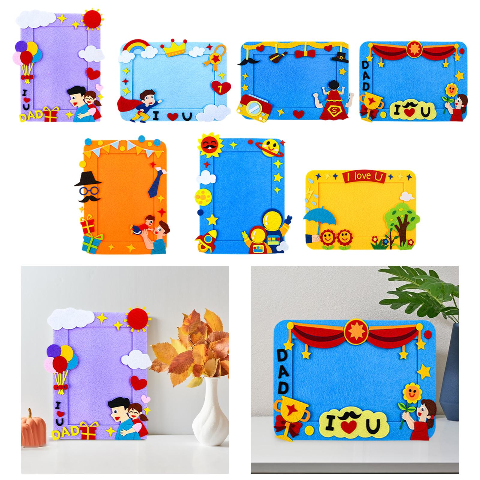 Bingkai Foto Buatan Sendiri, H - Art And Craft For Father'S Day ulasan dan harga