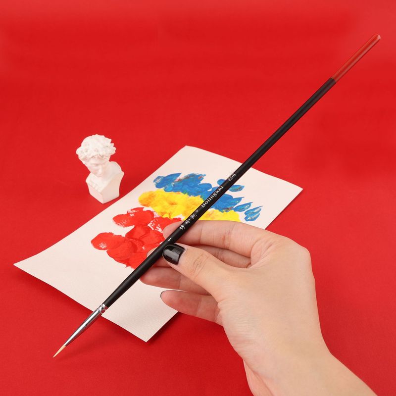 Kuas dengan lapisan nilon, kua - Gouache Paint Set ulasan dan harga